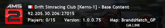 Drift Simracing Club [Kerns-1] - Base Content