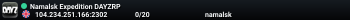 Namalsk Expedition DAYZRP