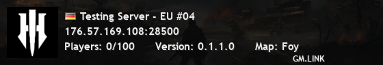 Testing Server - EU #04