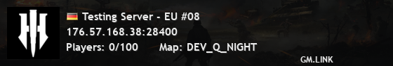 Testing Server - EU #08