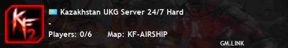 Kazakhstan UKG Server 24/7 Hard
