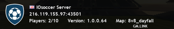 IOsoccer Server