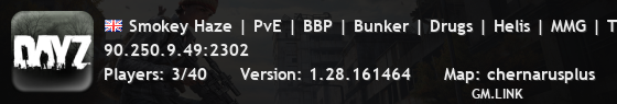 Smokey Haze | PvE | BBP | Bunker | Drugs | Helis | MMG | Trader