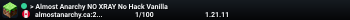 > Almost Anarchy No XRAY No Hacking