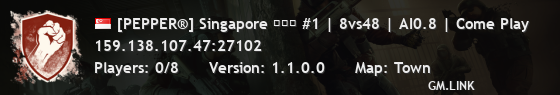 [PEPPER®] Singapore 新加坡 #1 | 8vs48 | AI0.8 | Come Play