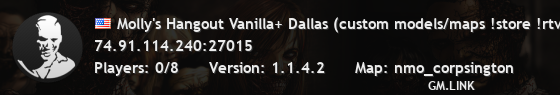 Molly's Hangout Vanilla+ Dallas (custom models/maps !store !rtv