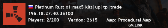 Platinum Rust x1 max5 kits|up|tp|trade