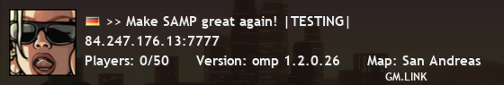 >> Make SAMP great again! |TESTING|