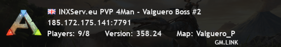 INXServ.eu PVP 4Man - Valguero Boss #2