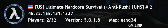 [US] Ultimate Hardcore Survival (+Anti-Rush) [UHS] # 2
