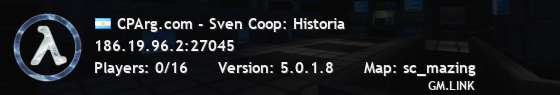 CPArg.com - Sven Coop: Historia