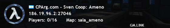 CPArg.com - Sven Coop: Ameno