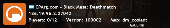 CPArg.com - Black Mesa: Deathmatch