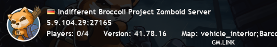 Indifferent Broccoli Project Zomboid Server