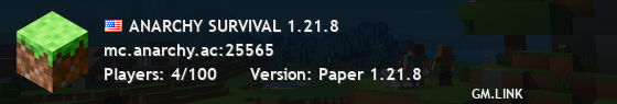ANARCHY SURVIVAL 1.21.8