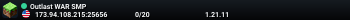 Outlast WAR SMP