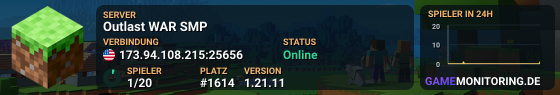 Outlast WAR SMP