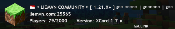 ✨ LIEMVN COMMUNITY ✨ [ 1.21.X+ ] sᴋʏ ᴡʜᴇᴀᴛ | sᴜʀʟᴀɴᴅ | sᴍᴘ » [discord.gg/liemvn]