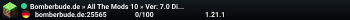 Bomberbude.de » All The Mods 10 » Ver: 7.0 Discord » discord.gg/Bomberbude