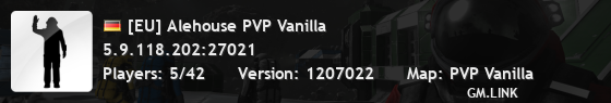 [EU] Alehouse PVP Vanilla
