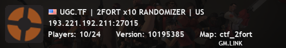 UGC.TF | 2FORT x10 RANDOMIZER | US