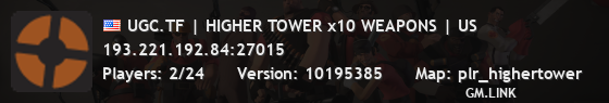 UGC.TF | HIGHER TOWER x10 WEAPONS | US