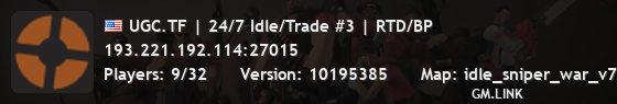UGC.TF | 24/7 Idle/Trade #3 | RTD/BP