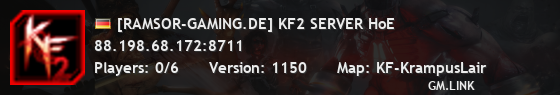 [RAMSOR-GAMING.DE] KF2 SERVER HoE