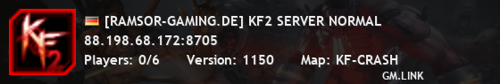 [RAMSOR-GAMING.DE] KF2 SERVER NORMAL