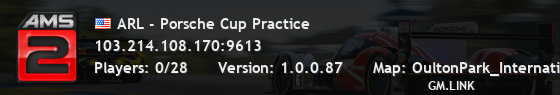 ARL - Porsche Cup Practice