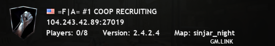 =F|A= #1 COOP RECRUITING