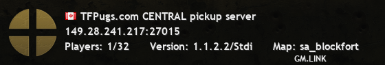 TFPugs.com CENTRAL pickup server