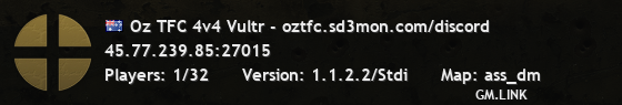 Oz TFC 4v4 Vultr - oztfc.sd3mon.com/discord