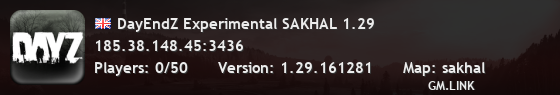 DayEndZ Experimental SAKHAL 1.29