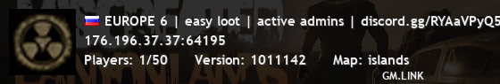 EUROPE 6 | easy loot | active admins | discord.gg/RYAaVPyQ5F