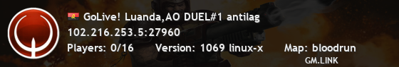 GoLive! Luanda,AO DUEL#1 antilag