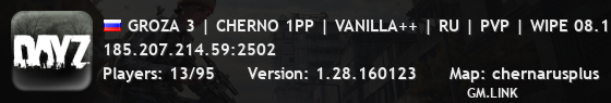 GROZA 3 | CHERNO 1PP | VANILLA++ | RU | PVP | WIPE 08.11