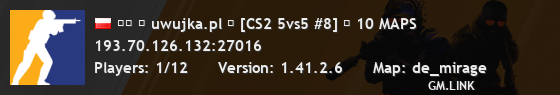 ██ ★ uwujka.pl ★ [CS2 5vs5 #8] ⚫ 10 MAPS
