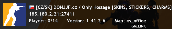 [CZ/SK] DONJJF.cz / Only Hostage [SKINS, STICKERS, CHARMS]