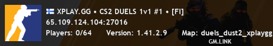 XPLAY.GG • CS2 DUELS 1v1 #1 • [FI]