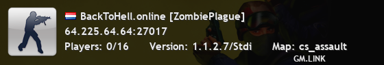 BackToHell.online [ZombiePlague]