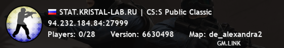 STAT.KRISTAL-LAB.RU | CS:S Public Classic