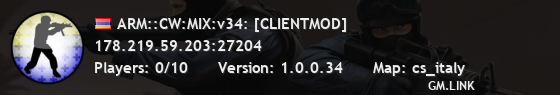 ARM::CW:MIX:v34: [CLIENTMOD]