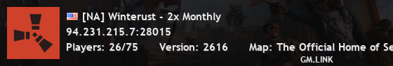 [NA] Winterust - 2x Monthly