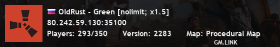 OldRust - Green [nolimit; x1.5]