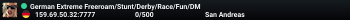 German Extreme Freeroam/Stunt/Derby/Race/Fun/DM