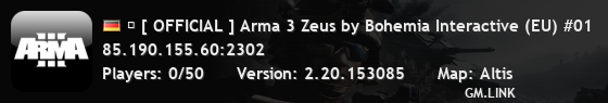 � [ OFFICIAL ] Arma 3 Zeus by Bohemia Interactive (EU) #01