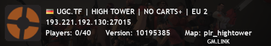UGC.TF | HIGH TOWER | NO CARTS+ | EU 2