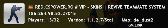 RED.CSPOWER.RO # VIP - SKINS | REVIVE TEAMMATE SYSTEM
