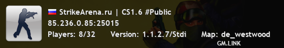 StrikeArena.ru | CS1.6 #Public